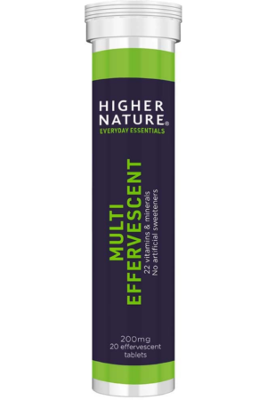 Higher Nature Multi Effervescent Tabs 20's